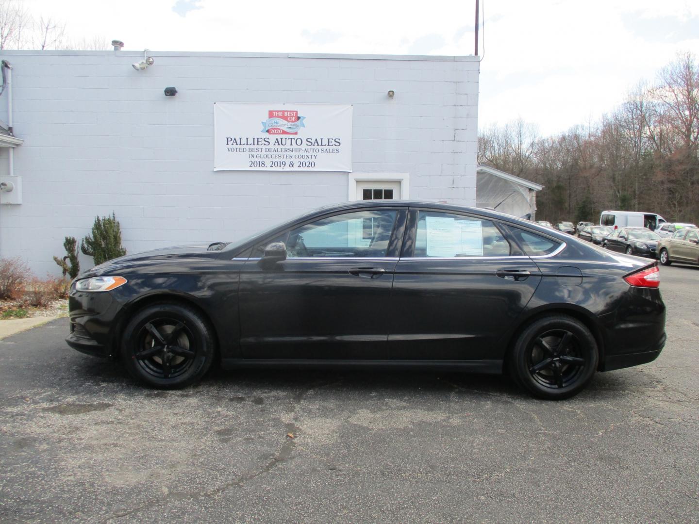 2014 BLACK Ford Fusion (1FA6P0G74E5) , AUTOMATIC transmission, located at 540a Delsea Drive, Sewell, NJ, 08080, (856) 589-6888, 39.752560, -75.111206 - Photo#2